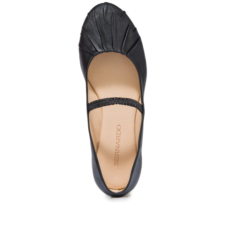 Bernardo Savona Ballerina Ballerinas Dames Zwart | PQT9443CU