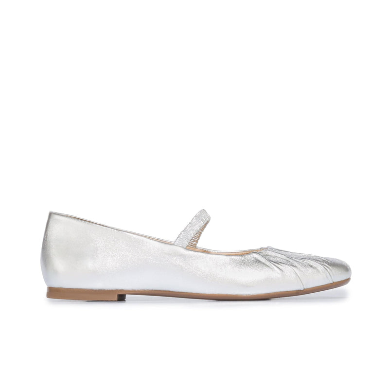 Bernardo Savona Ballerina Ballerinas Dames Zilver | LYV7982YY