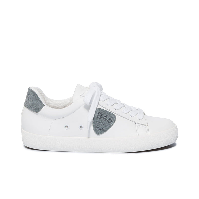 Bernardo Tatum Sneakers Dames Wit Blauw | PTV5948BG