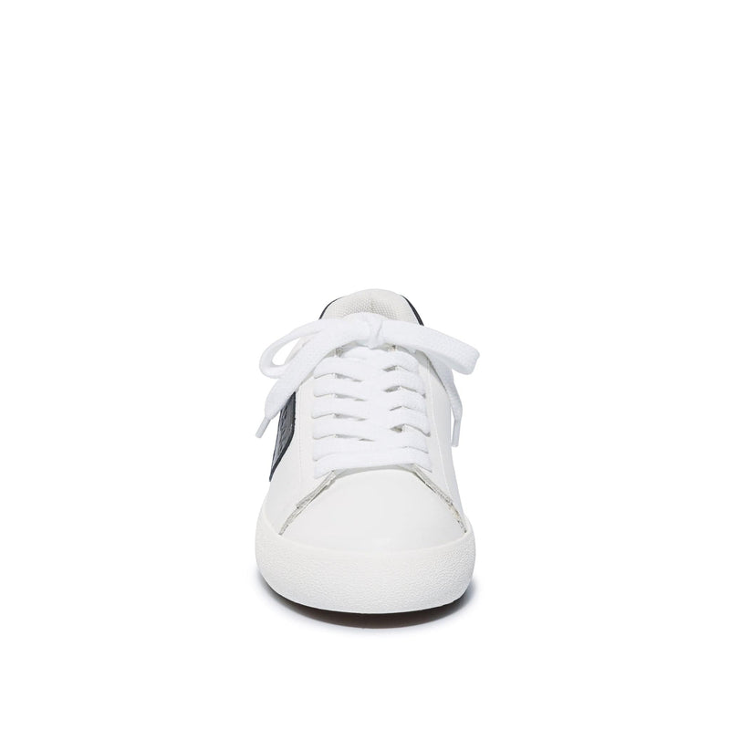 Bernardo Tatum Sneakers Dames Wit Zwart | APC1810WC