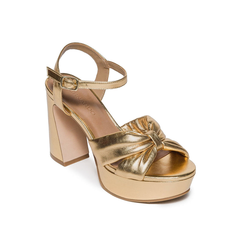 Bernardo Veronika Plateau Sandalen Dames Goud | HMT449AA